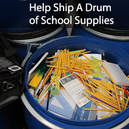 help ship school supplies